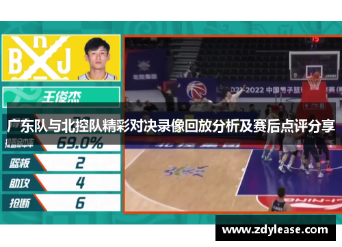 广东队与北控队精彩对决录像回放分析及赛后点评分享